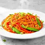 spicy peanut sesame noodles - featured image