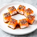 Sticky Teriyaki Salmon Bites - featured image