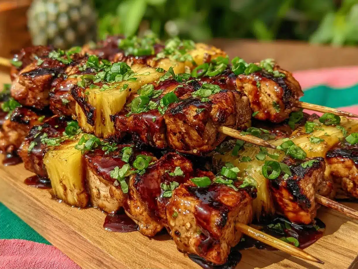 Labor Day Grilled Teriyaki Pineapple Chicken Skewers: Easy Budget Meal Prep 4 Teriyaki Pineapple Chicken Skewers preparation steps