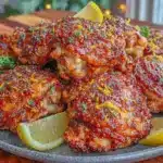 air fryer chicken thighs - featured image