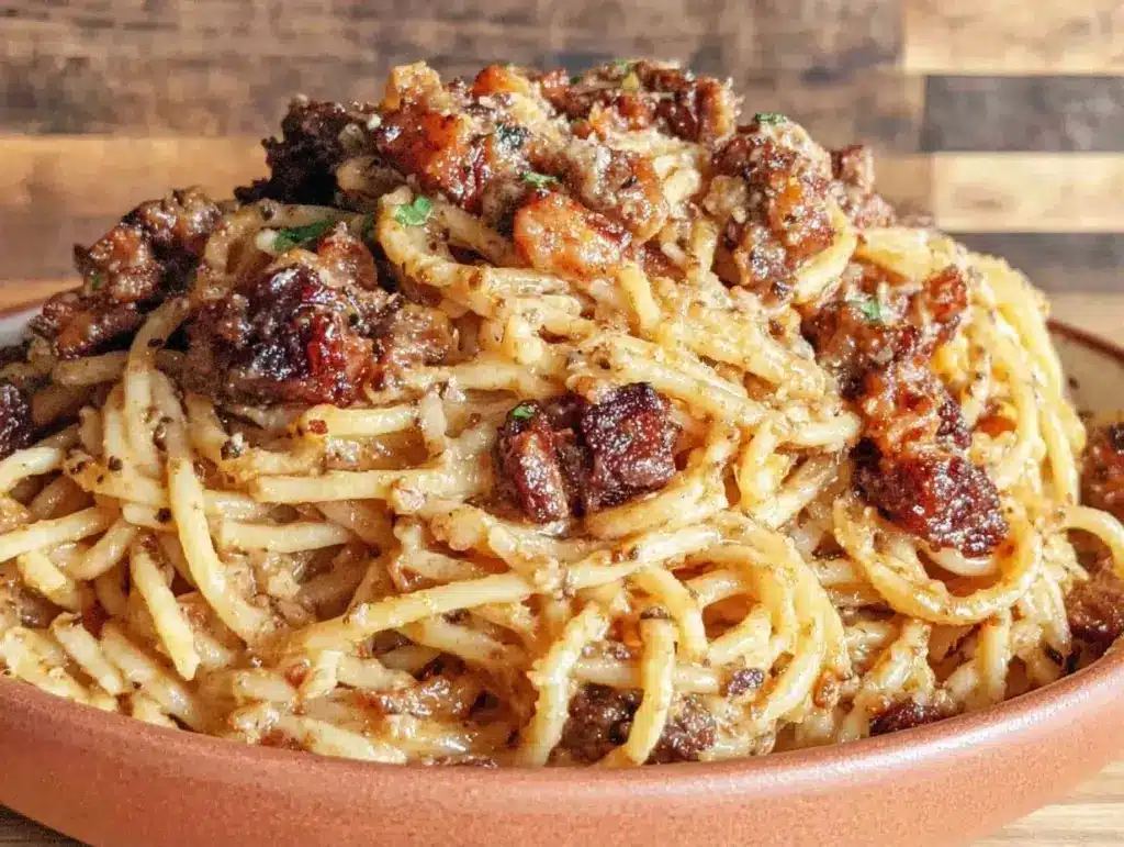 authentic italian carbonara - featured image
