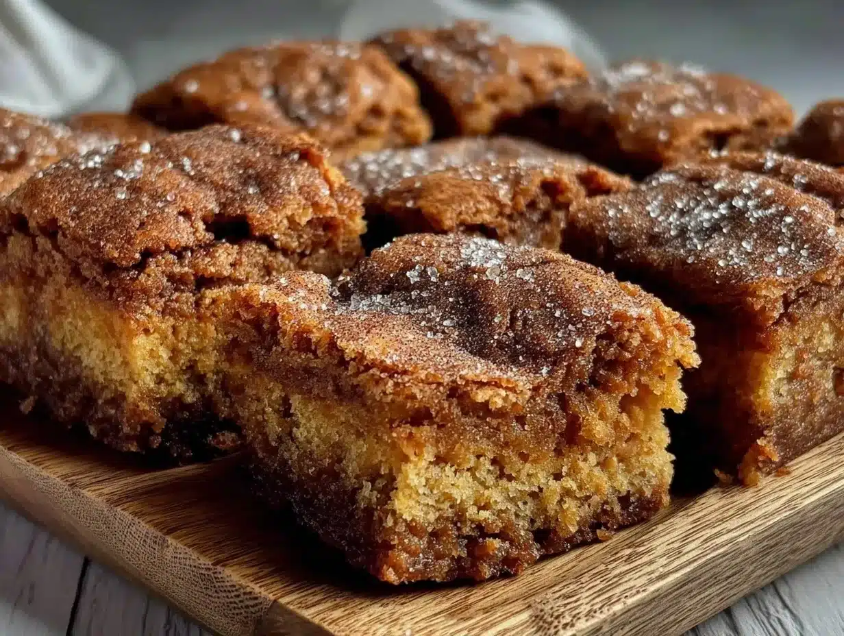 Chewy Brown Sugar Snickerdoodle Cookie Bars: Grandmas Best Cinnamon Crust Recipe 4 chewy brown sugar snickerdoodle cookie bars preparation steps
