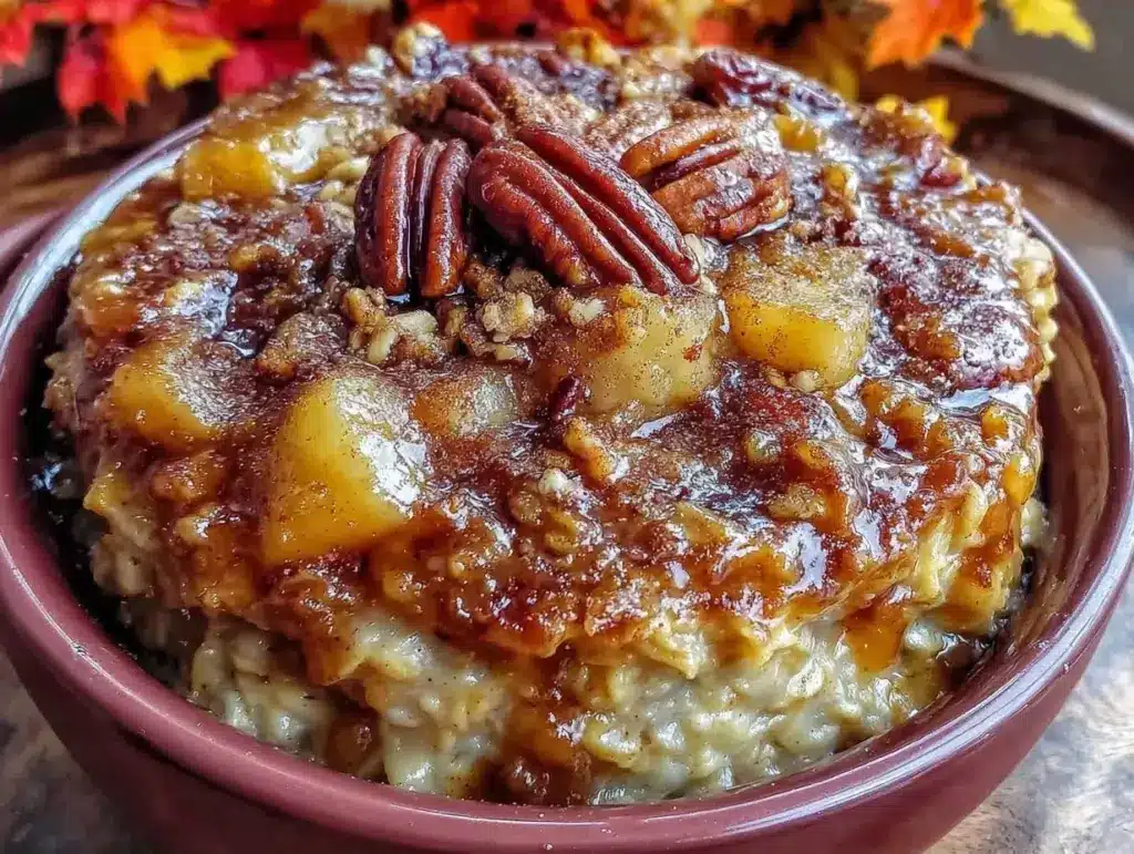 Home 3 cinnamon apple butter baked oatmeal - featured image