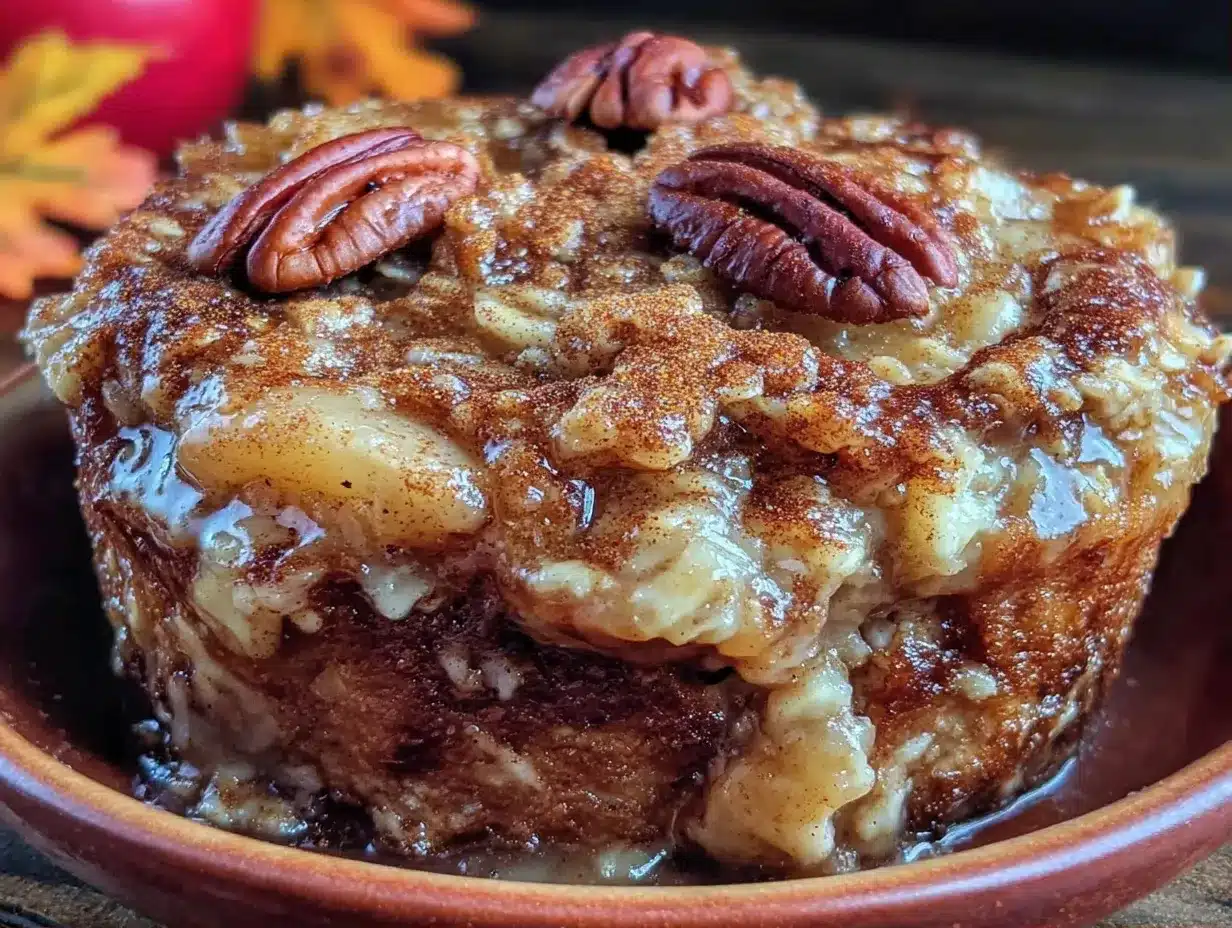 Cinnamon Apple Butter Baked Oatmeal for One: Easy No Waste 4 cinnamon apple butter baked oatmeal preparation steps