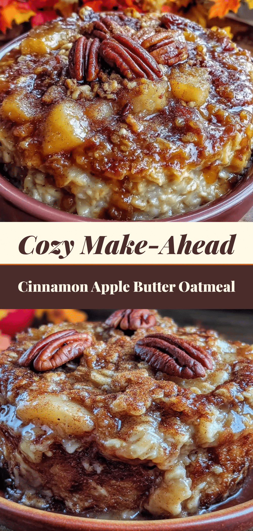 Cinnamon Apple Butter Baked Oatmeal for One: Easy No Waste 5 cinnamon apple butter baked oatmeal recipe