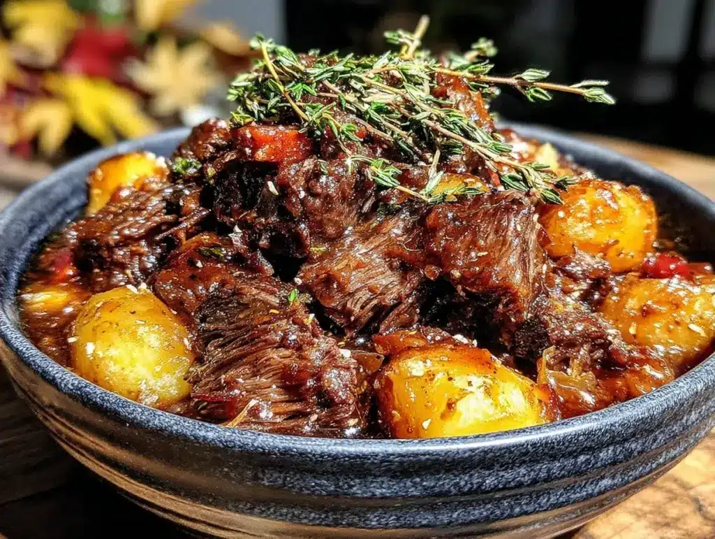 Home 4 cozy fall slow cooker beef stew - featured image