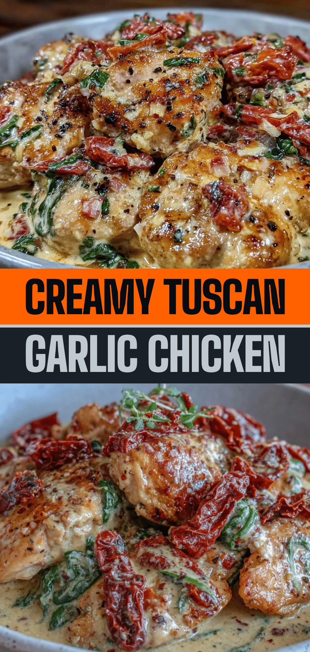 Crockpot Creamy Tuscan Garlic Chicken: 5 Easy Steps 5 Crockpot Creamy Tuscan Garlic Chicken recipe