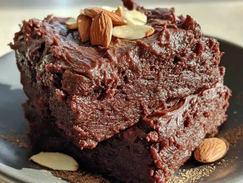 Home 1 gluten-free fudgy almond flour brownies - featured image