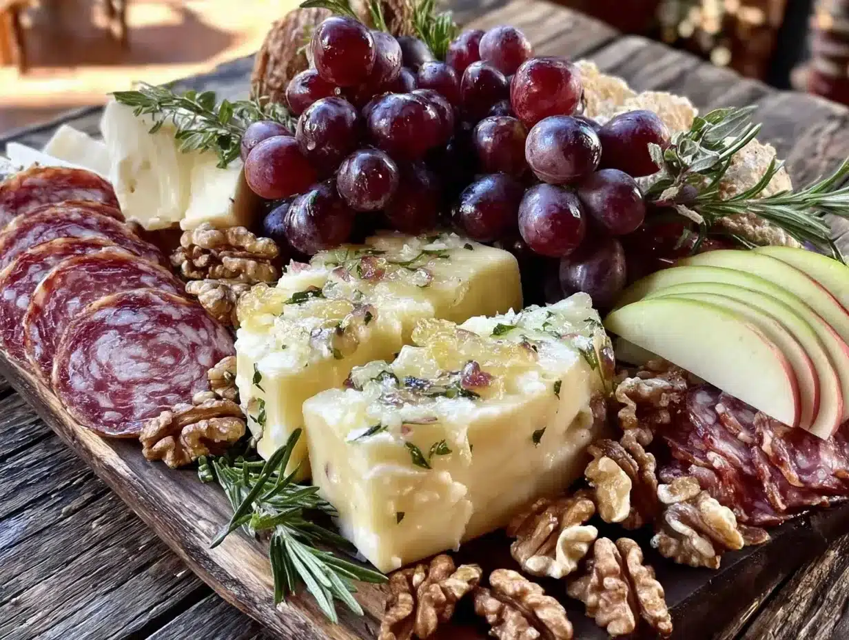 Fall Charcuterie Board: Easy Gluten-Free Honey Roasted Grapes 4 gluten-free honey roasted grapes preparation steps