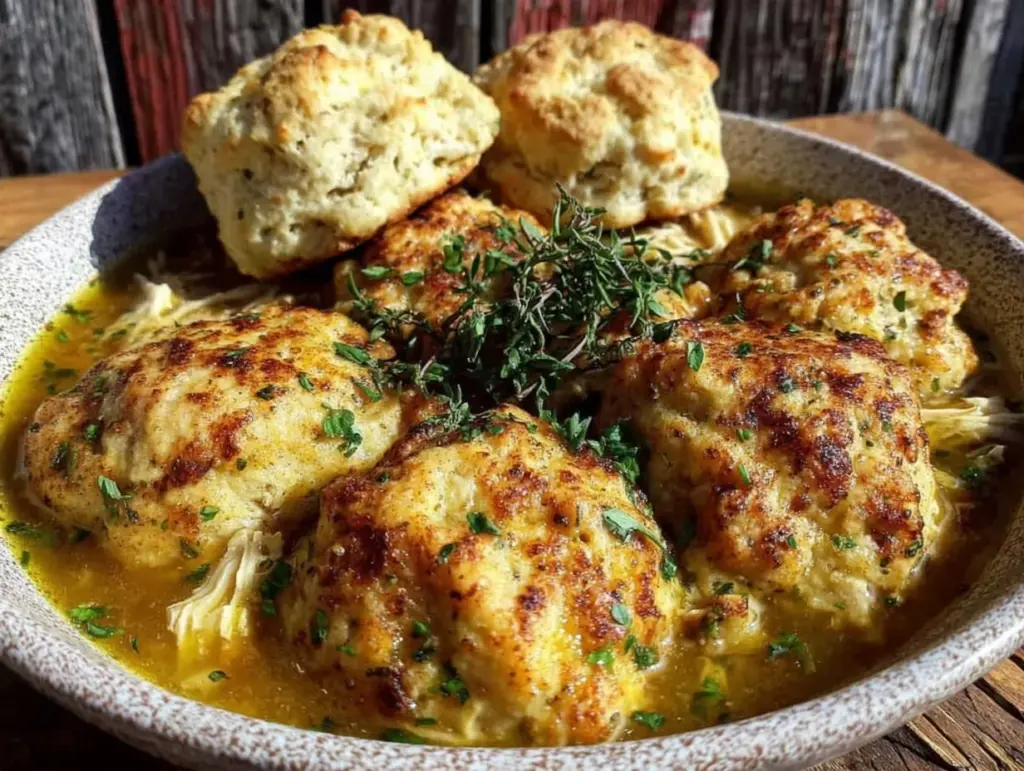 Home 3 homestyle chicken and dumplings - featured image