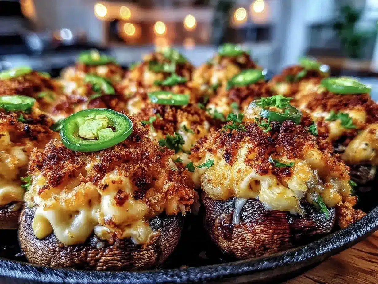 Jalapeno Popper Stuffed Mushrooms: Make While Theyre at Their Best 4 jalapeno popper stuffed mushrooms preparation steps