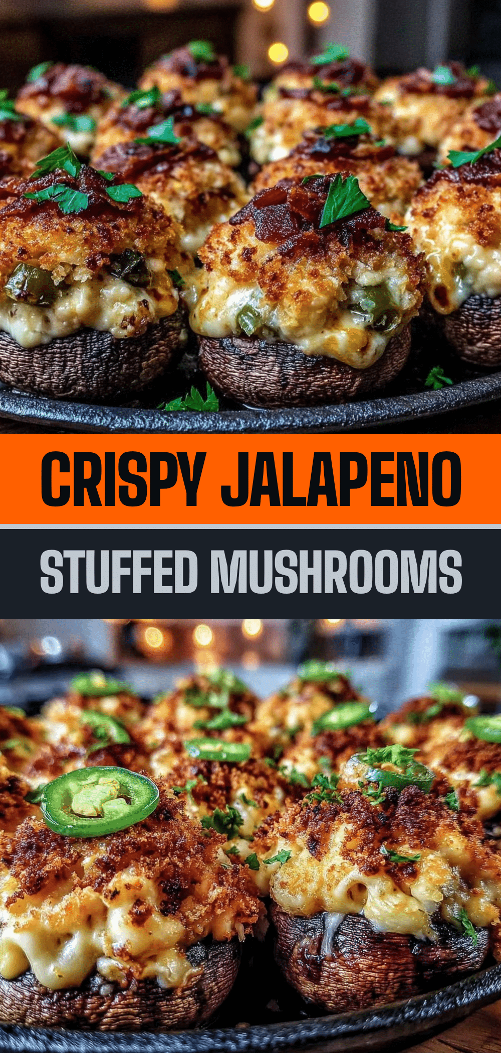 Jalapeno Popper Stuffed Mushrooms: Make While Theyre at Their Best 5 jalapeno popper stuffed mushrooms recipe