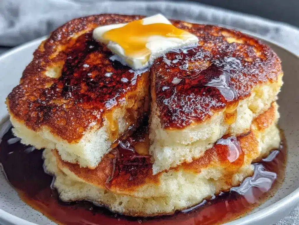 Home 2 Japanese soufflé pancakes for one - featured image
