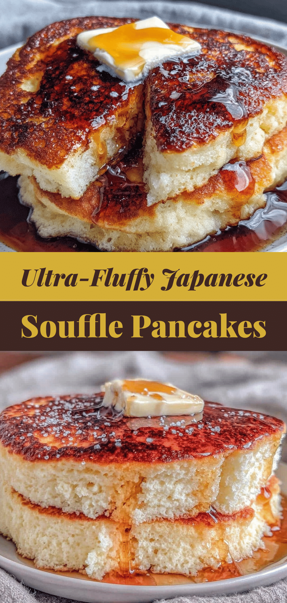 Ultra-Fluffy Japanese Souffle Pancakes for One 5 Japanese soufflé pancakes for one recipe