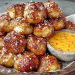 Oktoberfest Bavarian soft pretzel bites - featured image