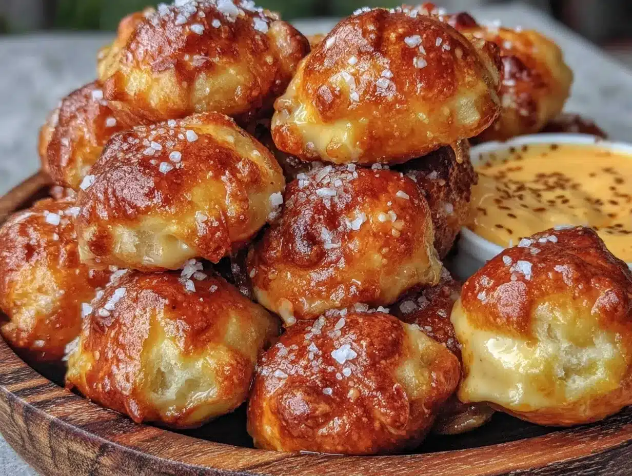 Oktoberfest Bavarian Soft Pretzel Bites: 3-Ingredient Beginner Recipe 4 Oktoberfest Bavarian soft pretzel bites preparation steps