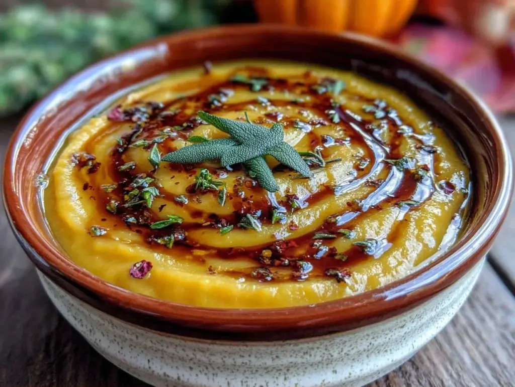 roasted butternut squash soup - featured image