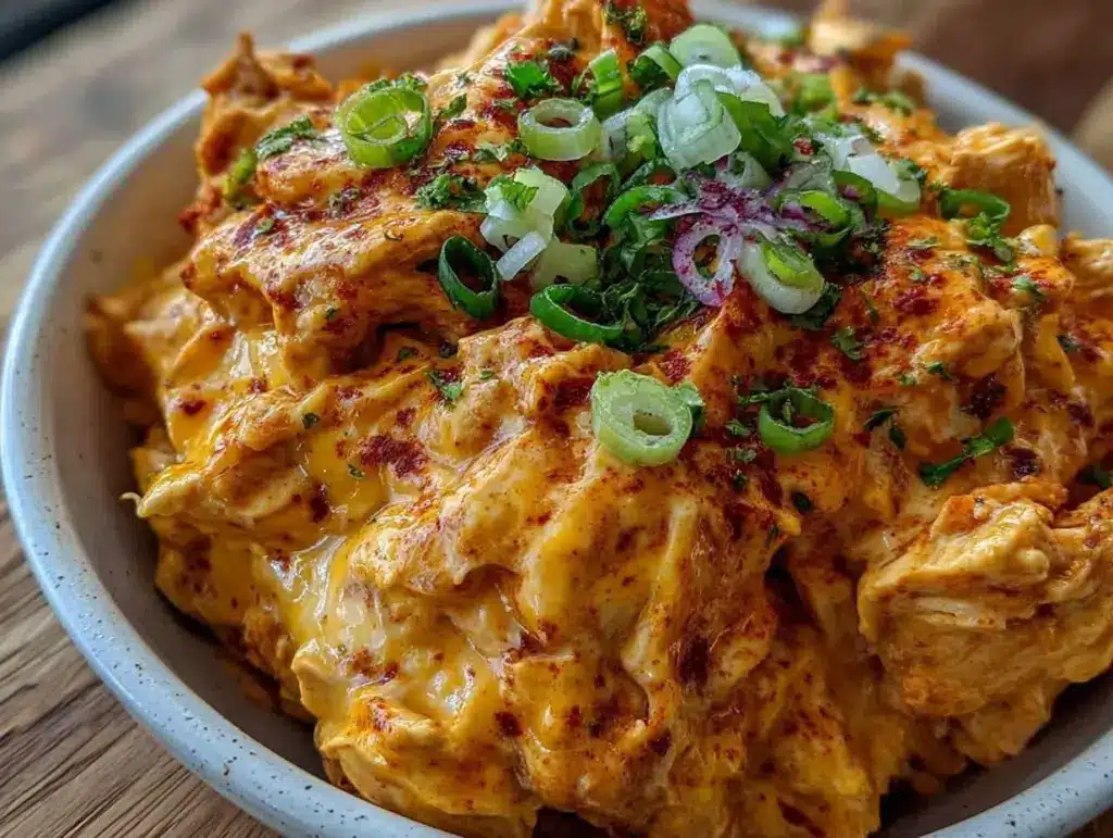 Home 2 slow cooker buffalo chicken dip - featured image