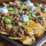 Smoky Chipotle Beef Nachos - featured image