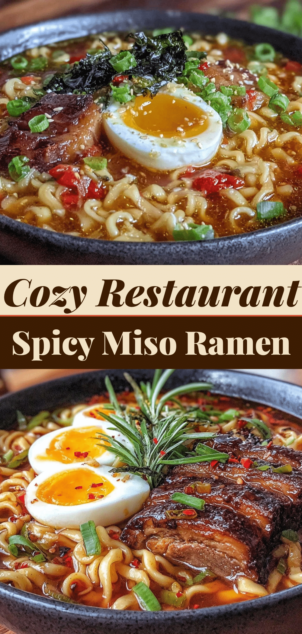 Spicy Miso Ramen with Jammy Eggs: Grandmas Cozy Weeknight Recipe 5 spicy miso ramen with jammy eggs recipe
