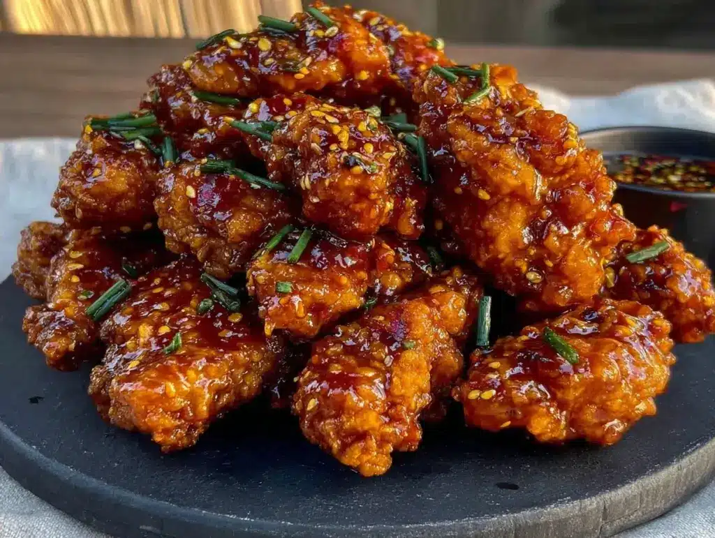 Home 1 sticky honey garlic chicken wings - featured image