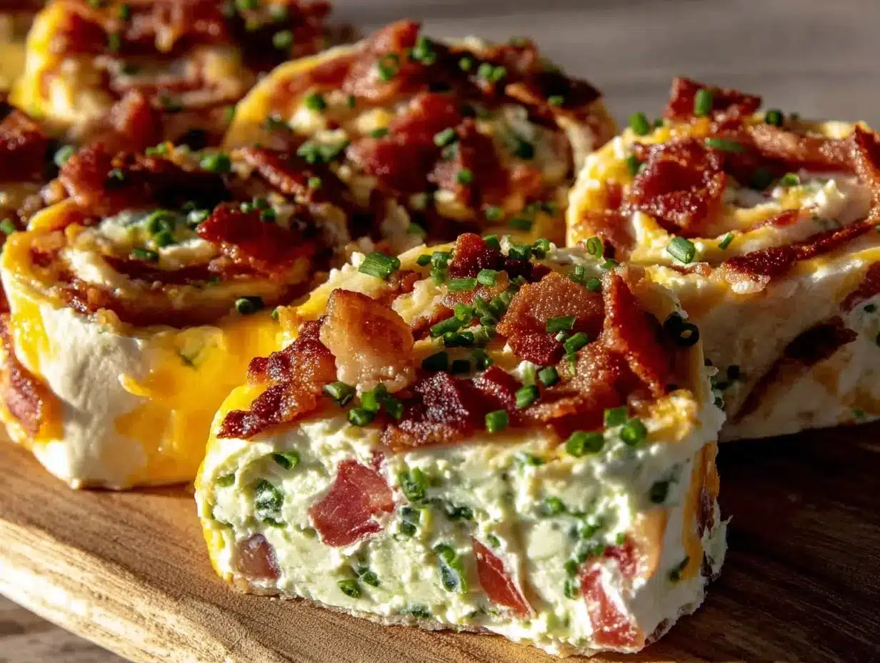 Tailgate Cheesy Bacon Ranch Pinwheels: Fuel Your Day 4 Tailgate Cheesy Bacon Ranch Pinwheels preparation steps